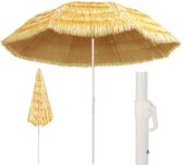 Strandparasol Hawaï stijl 300 cm naturel