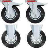 Wielen 4 st 200 mm