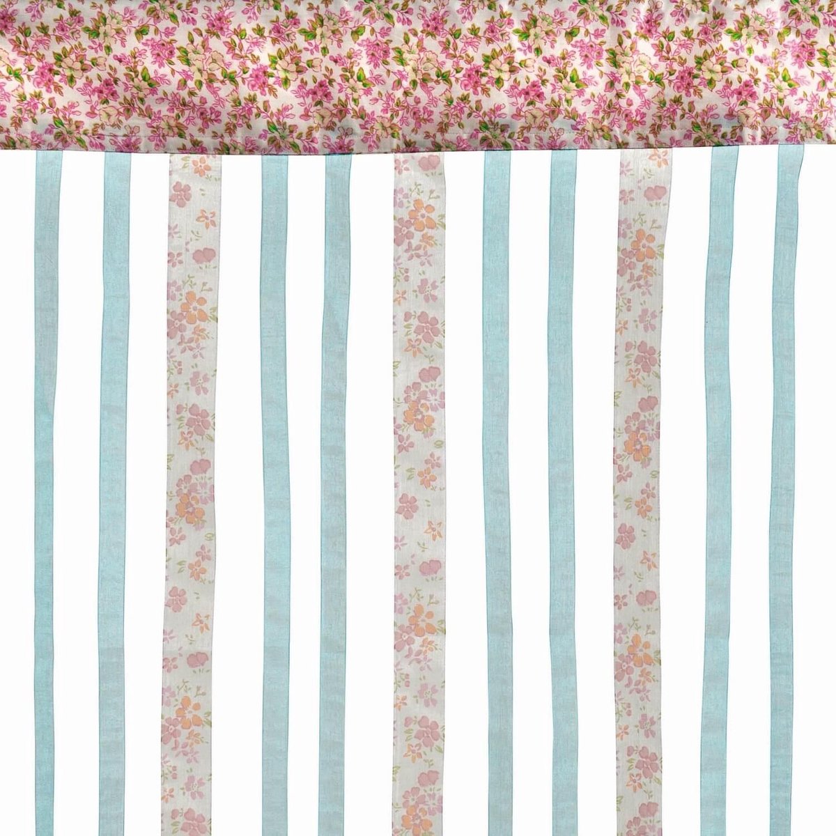 2LIF Melanie Lichtblauw Draadgordijn deur - 90 x 200 cm