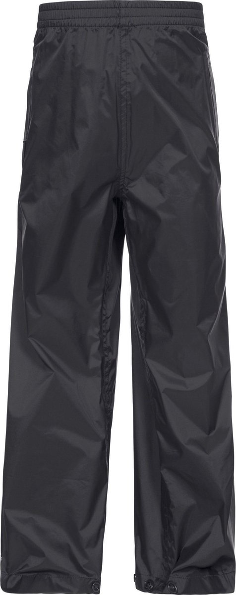 Trespass kinderregenbroek Qikpac Pant Unisex kinderbroek die je kunt opvouwen 11/12 Zwart