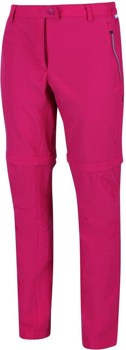 Regatta - Highton Zip off Trouser - Outdoorbroek - Vrouwen - Roze