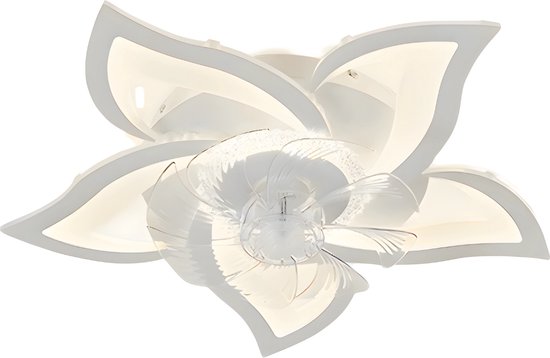 Lichtendirect - Plafondventilator met verlichting - Smart Ventilator Plafonniere- 69CM Lichtendirect - Plafondventilator met verlichting - Smart Ventilator Plafonniere- 69CM