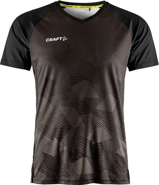 Craft Premier Fade Shirt Korte Mouw Heren - Zwart | Maat: 3XL