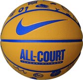 Nike Basketbal - Allcourt Jaune- Blauw- taille 7