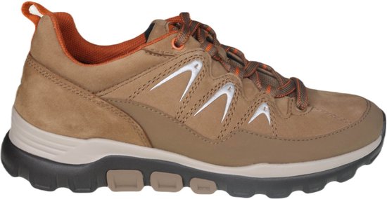 Gabor rollingsoft sensitive 96.925.45 - dames rollende wandelsneaker - bruin - maat 37.5 (EU) 4.5 (UK)