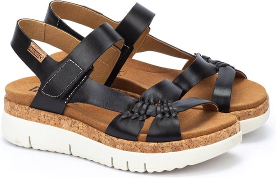 Pikolinos PALMA - Sandalen met plateauzool - white/wit