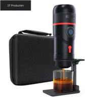 ST Producten - Koffie Apparaat - Hand Draagbaar - Capsule - 12 V - Compact - Espresso - Zwart