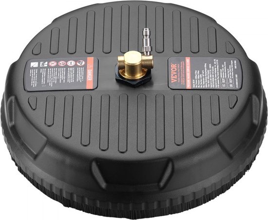 hogedrukreiniger PP kunststof oppervlaktereiniger 3,7L/min oppervlaktereiniger hogedruk φ380mm bestratingreinigingsapparaat Max.4000PSI terrasreiniger dubbel sproeisysteem 25° spuithoek van VEVOR — afbeelding 4
