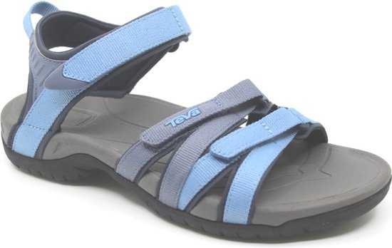 TEVA TIRRA W - Platte sandalenDames Sandalen - Kleur: Blauw - Maat: 40 - Teva