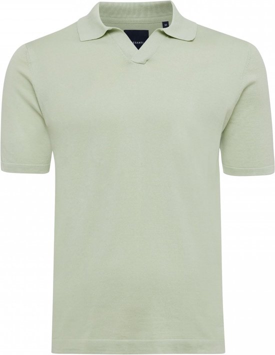 AVISE | V NECK POLO Light green (TRKWHA081 - 901)