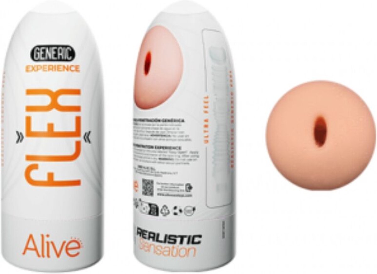 Goedkoopste ALIVE - FLEX MALE MASTURBADOR GENERIC SIZE M | MAN MASTURBATOR | SEX TOY VOOR MANNEN
