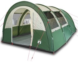 vidaXL - Tunneltent - 4-persoons - waterdicht - groen