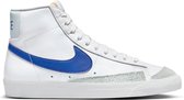 Nike Blazer Mid '77 - Taille 46 - White / Blue Royal - Baskets pour femmes Homme