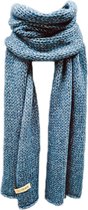 Dames Sjaal Antarctica - Jeans blauw