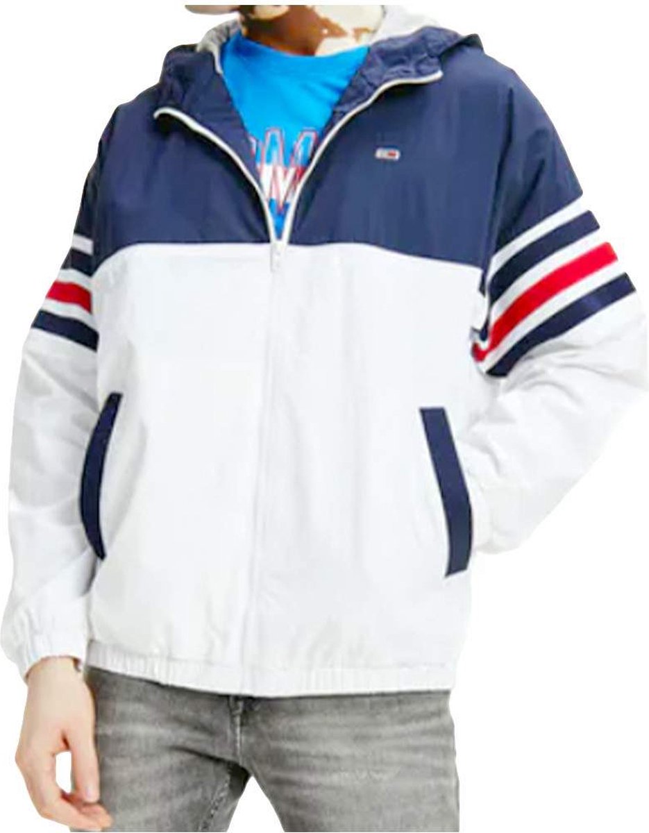 Tommy Hilfiger Jeans Windbreaker Heren Wit