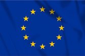 New Age Devi - Originele Europese Vlag - 90x150cm - Sterke Kwaliteit - Incl. Bevestigingsringen - Europe Flag - Originele Kleuren
