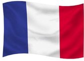 New Age Devi - Frankrijk Vlag 90x150cm - Sterke Kwaliteit - Incl. Bevestigingsringen - Originele Kleuren - France Flag - Franse Vlag