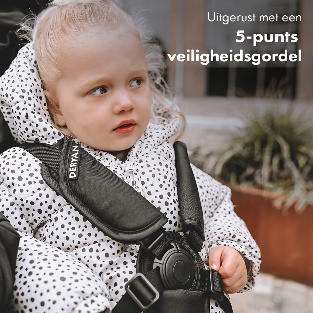 Deryan Luxe XP Twin - Compacte duobuggy voor twee kinderen thumbnail 4