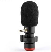 DrPhone TM1 - Aux - Microphone téléphonique - Connexion AUX - Jack 3,5 mm - Réduction du bruit du smartphone - Plug And Play - Zwart