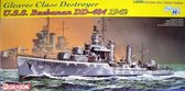 1:350 Dragon 1021 Gleaves Class Destroyer U.S.S. Buchanan DD-484 - 1942 Plastic Modelbouwpakket