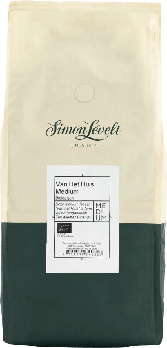 Simon Lévelt - Koffiebonen - Van Het Huis Medium - 1 kilo