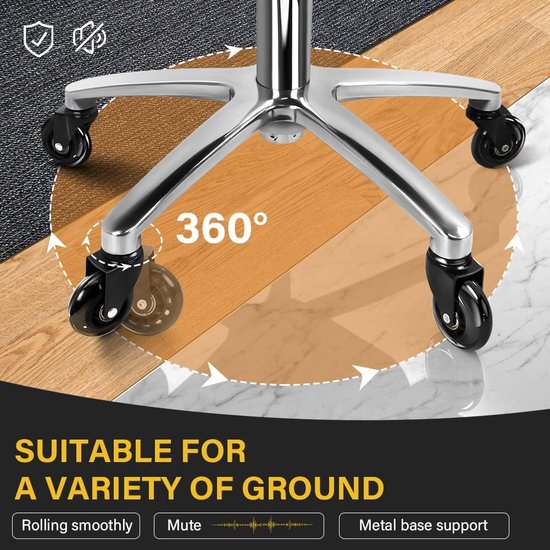 Adjustable Rocking Volcano Stool Draaibare Kruk - Rolling stool Rocking chair Work stool with adjustable ...