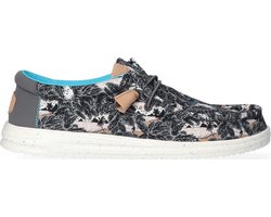 HEYDUDE - Wally H2O Heren Instappers Tropical Black/Tropical - Maat 46
