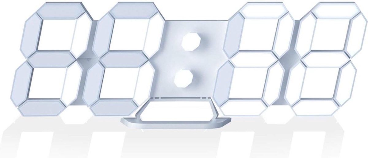 Wandklok led