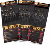 Guru QM1 Bait Bands 4’’ (8 pcs) - Maat : Haak 10 - 0.19mm
