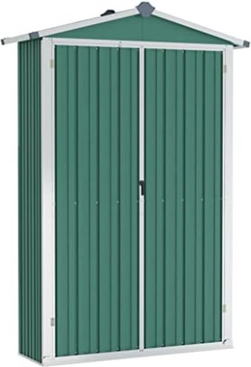 Bol.com Tuinkast Hout - Tuinkast Hout Berging -Tuinberging Hout - Tuinkasten Voor Buiten - Groen aanbieding