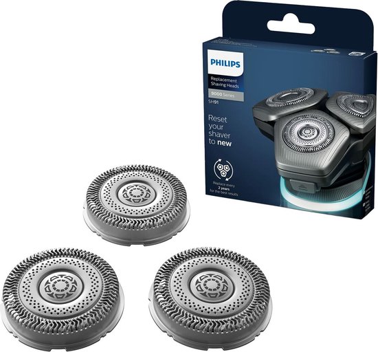 Philips 9000 Serie SH91/50 - Scheerkoppen - 3 stuks