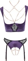 Soutien-gorge étagère violet 80B/m