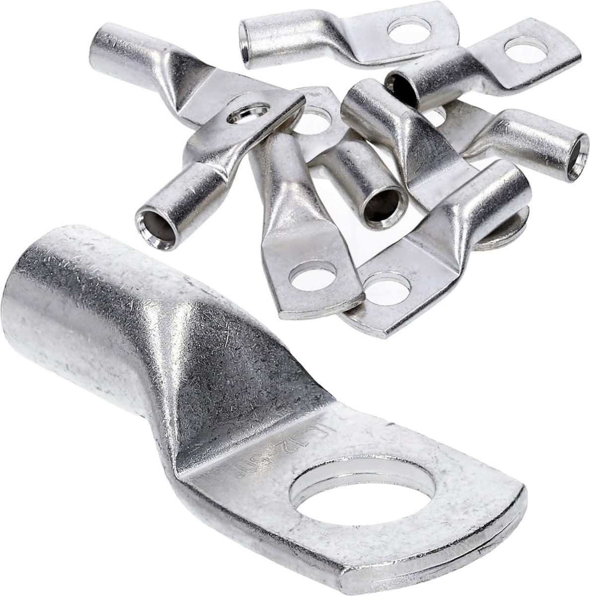 10 stuks Kalitec HR50-12 standaard buiskabelschoenen 50 mm² M12 I zonder kijkgat I Made in Germany