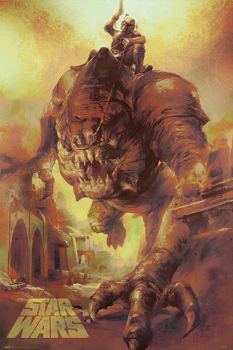 Grupo Erik Poster Star Wars - Rancor Ride 61x91,5cm Divers