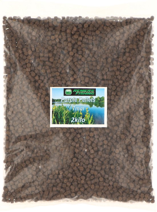 Reniers Fishing Purple Pellets 2kg - Carp Extrudé Pellets voor Karper en Method Feeder - Maat : 9mm van Reniers Fishing — afbeelding 5