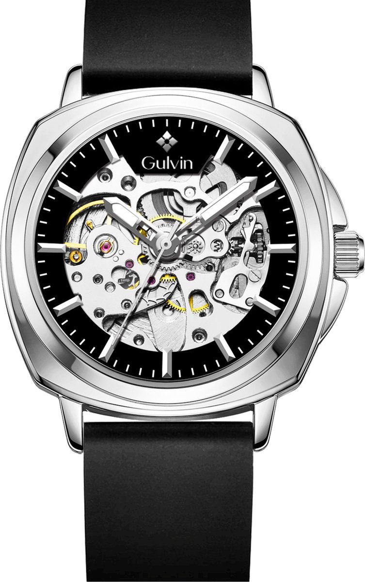 Gulvin Luxury Watch Silver