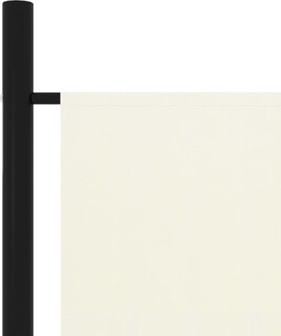 vidaXL Kamerscherm met 4 panelen 160x180 cm crèmewit - buy at the price of € 41