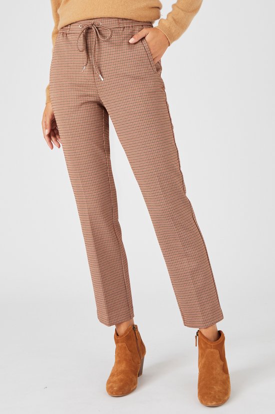 Damart - Pantalon 7/8 en milantricot, à enfiler - Femme - Oranje - 52