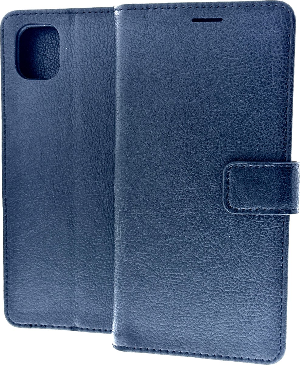 Portemonnee Book Case Hoesje Geschikt voor: Samsung Galaxy A04 - Zwart