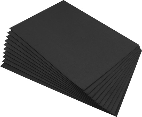 Foto: Belle vous 10 pack a4 black eva foam sheets l30 x w23cm 12 x 9 inches 2mm thick craft sheets for cosplay halloween paper scrapbooking diy arts and crafts projects