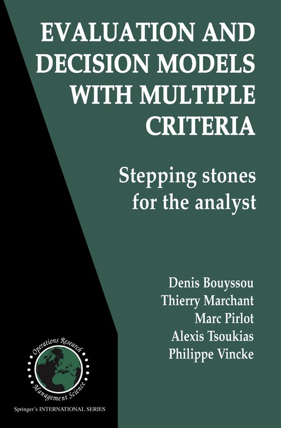 Evaluation and Decision Models With Multiple Criteria - cover