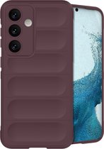 iMoshion Hoesje Geschikt voor Samsung Galaxy S24 Plus Hoesje Siliconen - iMoshion EasyGrip Backcover - Lila