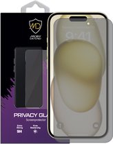 MobyDefend iPhone 15 Screenprotector - Matte Privacy Glass Screensaver - Glasplaatje Geschikt Voor iPhone 15
