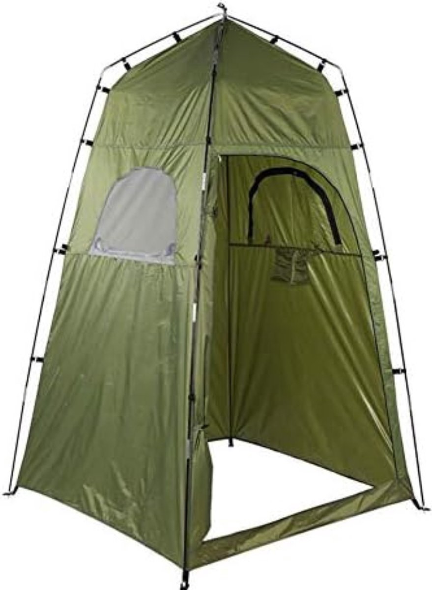 Douchetent - Omkleedtent - Wc tent - Toilettent - Camping - Groen