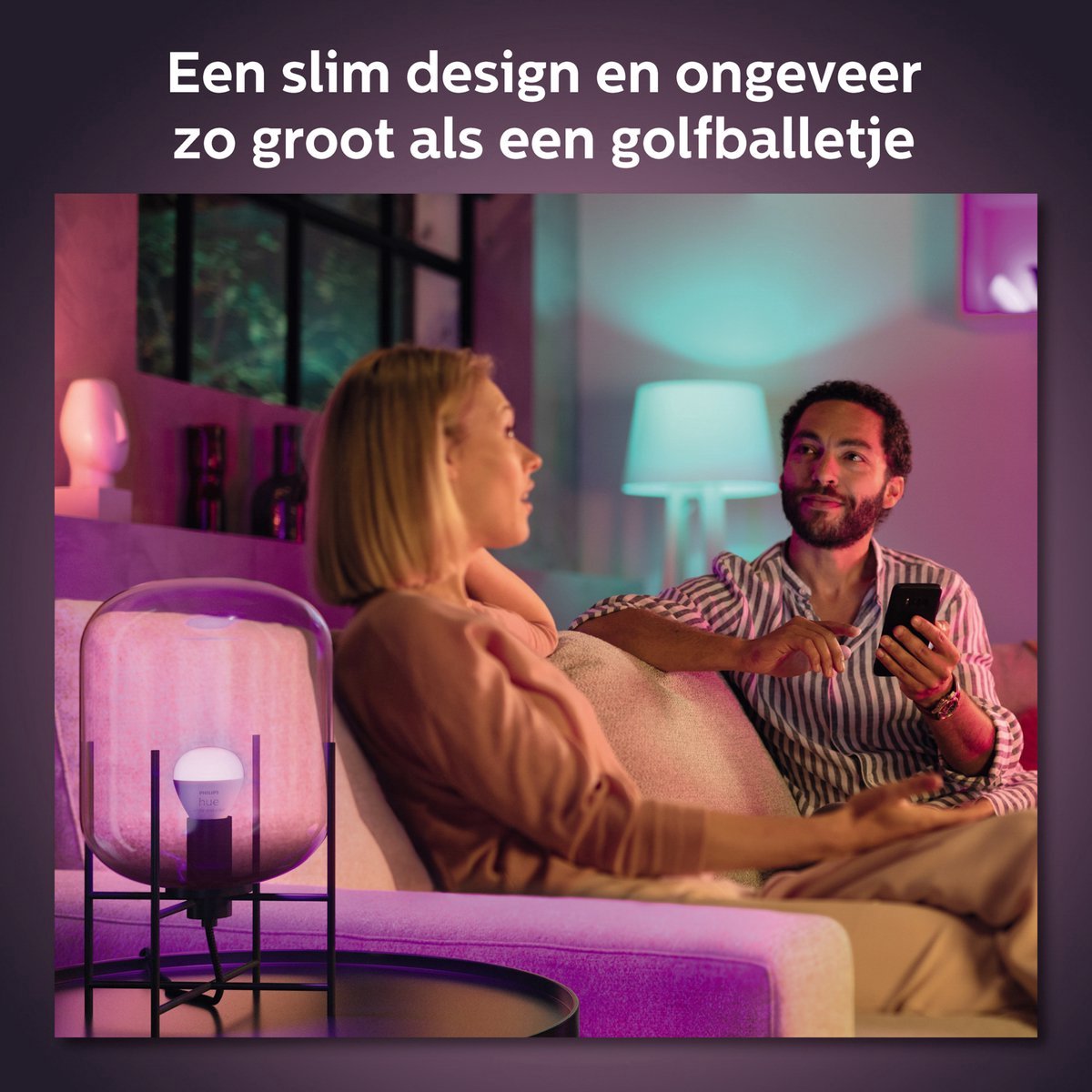 Philips Hue E14 Starterspakket thumbnail 6