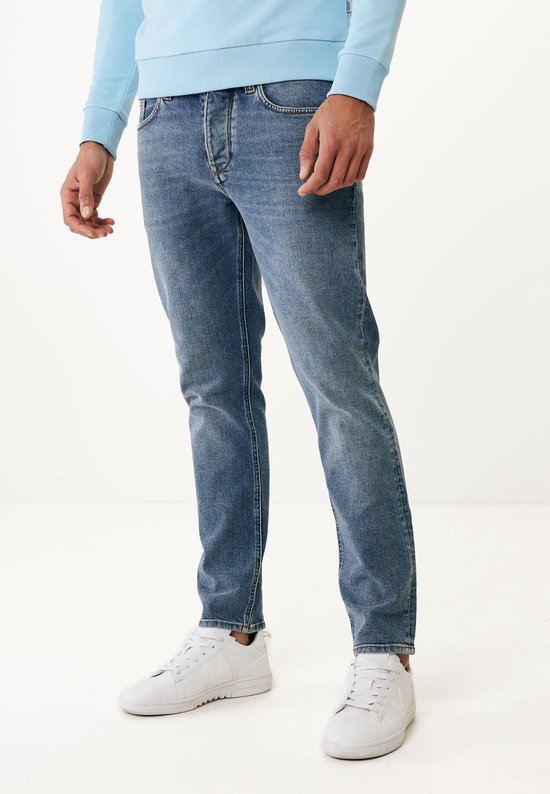 STEVE Mid Waist/ Straight Leg Jeans Mannen