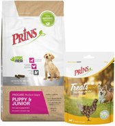 Prins Procare Puppy Junior 7,5 kg & Treats Chicken Mini Pakket