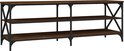 Pavie lowboard 160cm met 2-deuren in de kleur Castle Black
