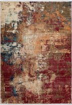 Lalee Medellin | Modern Vloerkleed Laagpolig | Red | Tapijt | Karpet | Nieuwe Collectie 2024 | Hoogwaardige Kwaliteit | 120x170 cm