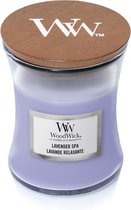 WoodWick Geurkaars Mini Lavender Spa 85 gr - Moederdag cadeau